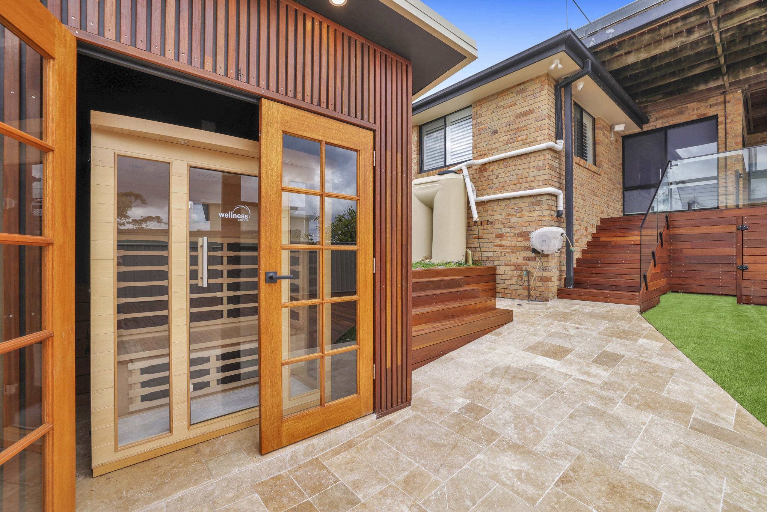 Timber cladding, stairs and decking | Midcon Residential Outdoor Construction Company Newcastle and Central Coast