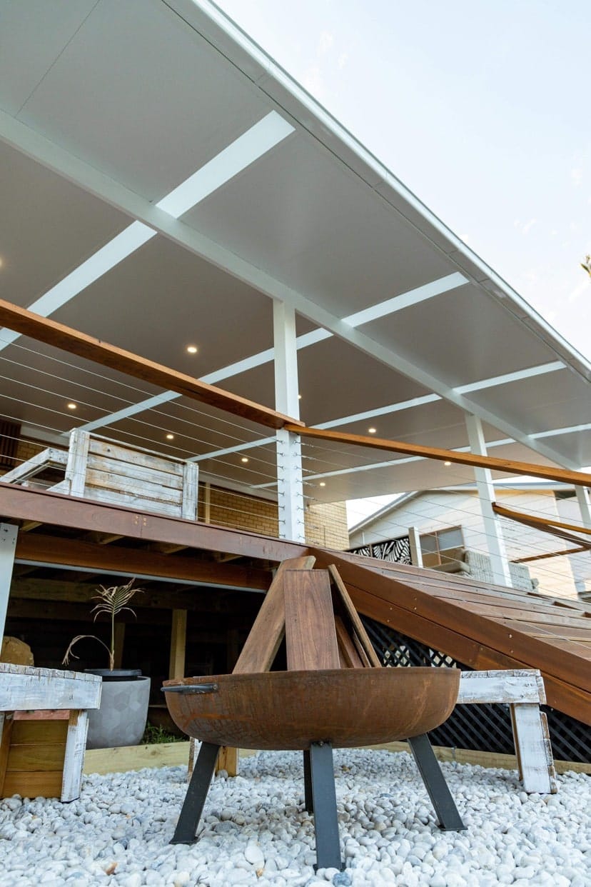 Timber decking, balustrade and stairs | Midcon Residential Outdoor Construction Company Newcastle and Central Coast